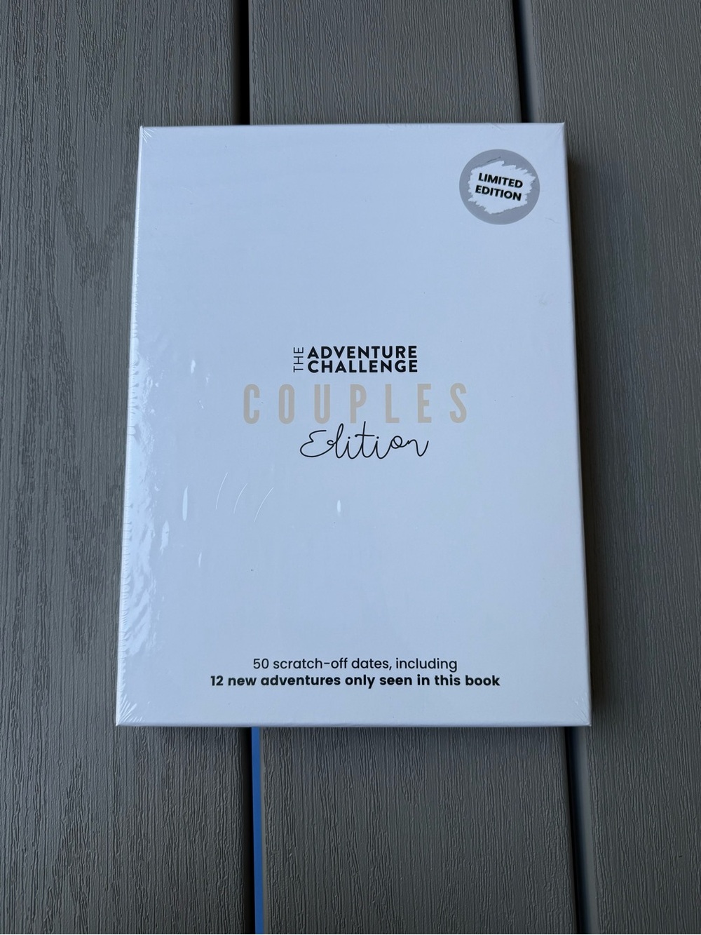 The Adventure Challenge Couples Edition Limited Edition NEW Sealed Date Book